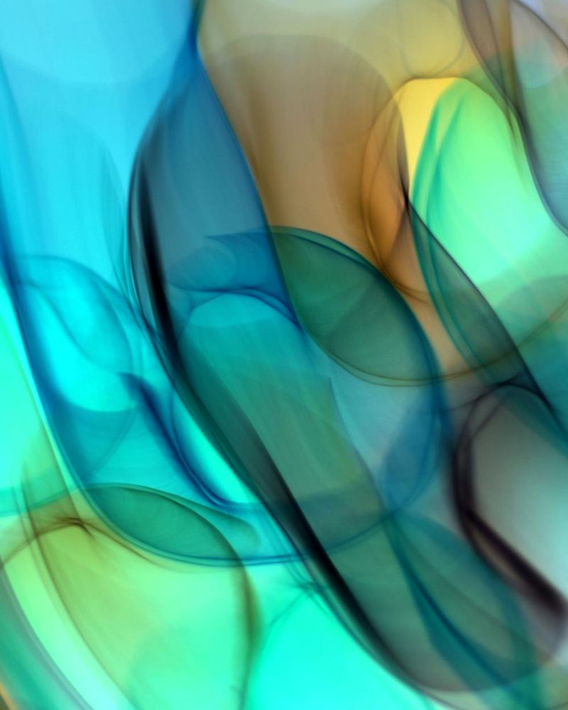 Abstract digital representation of visual focus and concentration flow